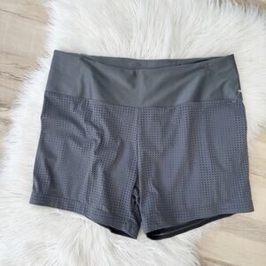 Kinona Women’s Grey Mesh Shorts Golf & Tennis Large T9034
